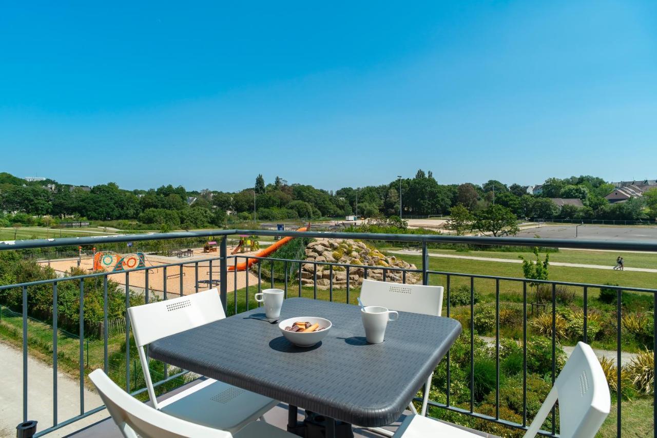 Les Thermes 521 - Appt Proche Plage Avec Piscine Partagee Concarneau Eksteriør bilde